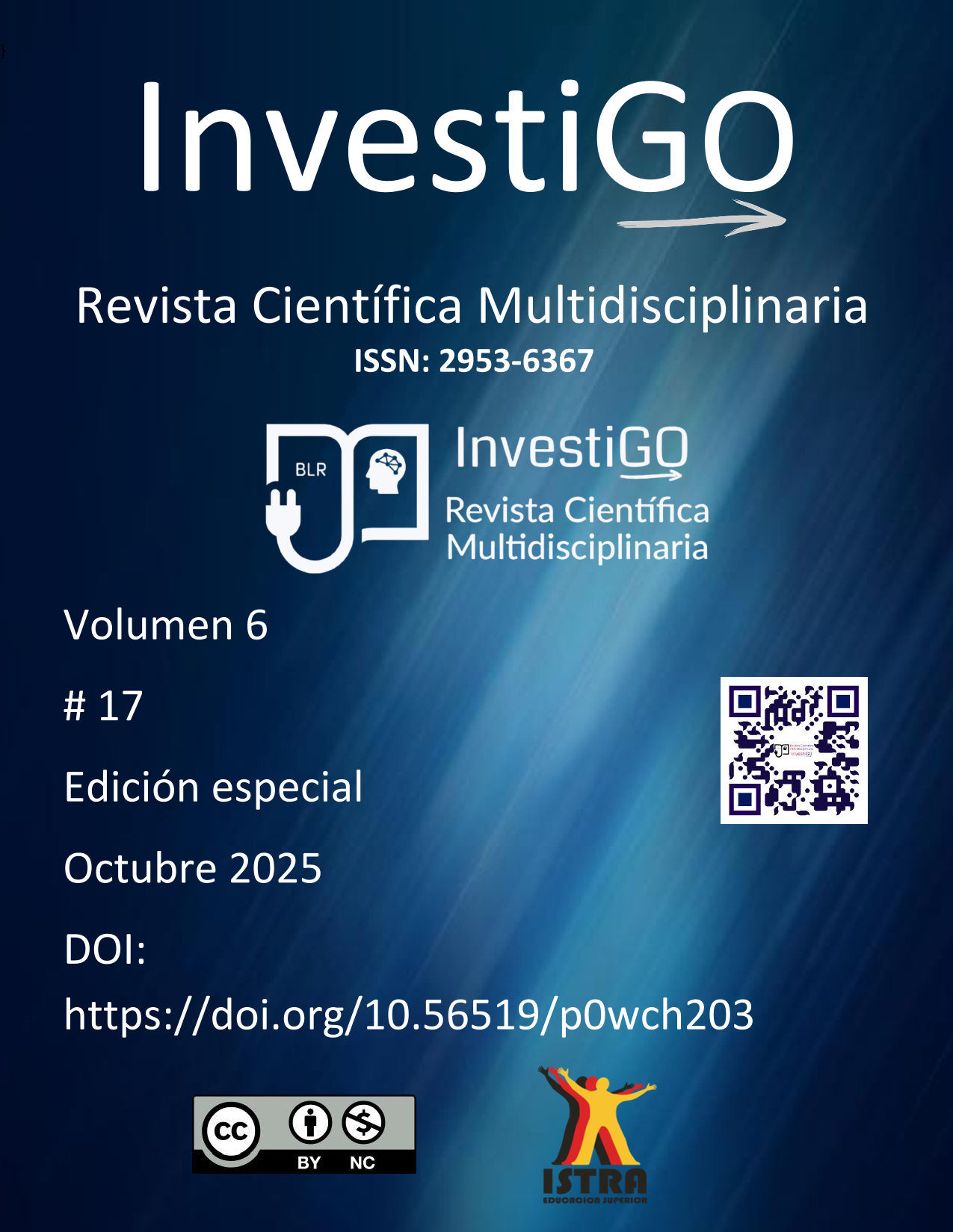 					Ver Vol. 6 Núm. 17 (2025): Revista Científica Multidisciplinaria InvestiGo Edición Especial
				