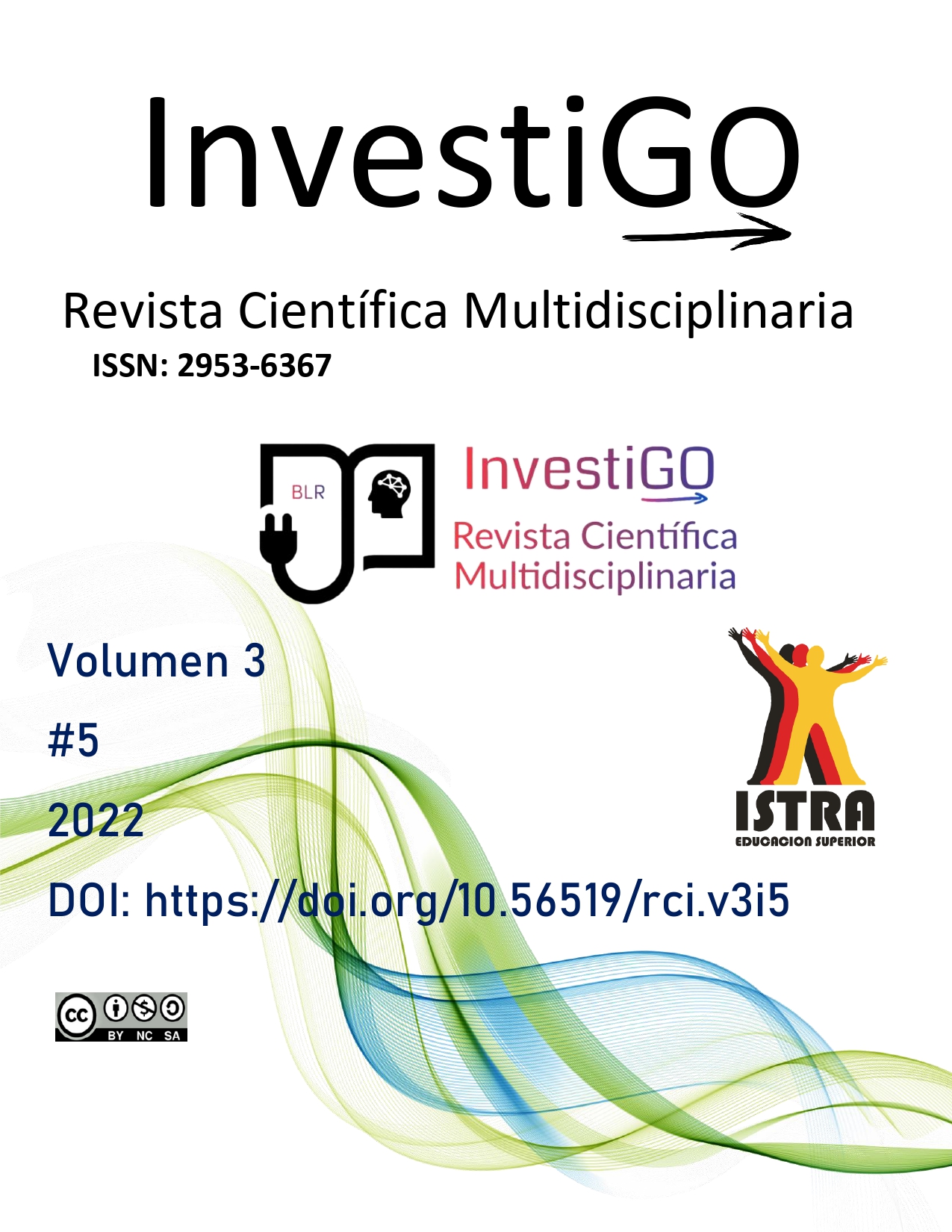 					Ver Vol. 3 Núm. 5 (2022): Revista Científica Multidisciplinaria InvestiGo
				