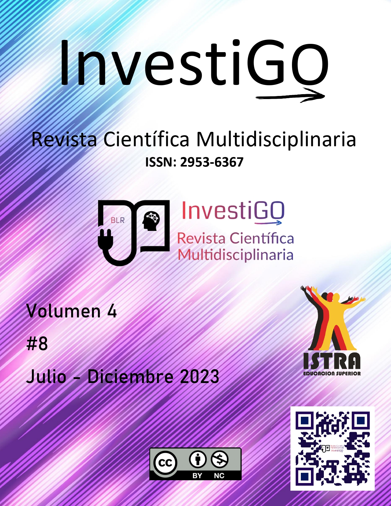 					Ver Vol. 4 Núm. 8 (2023): Revista Científica Multidisciplinaria InvestiGo
				